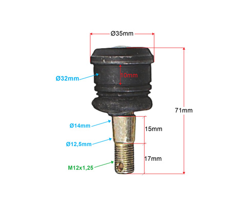 Zestaw Naprawczy Przedniego Zawieszenia Power Force Kpl Atv 150/200/250