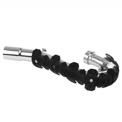 Osłona kolektora wydechowego (4t) krótka 22 cm kolor czarny