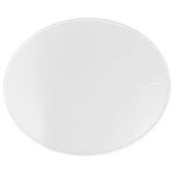 Tablice na numer startowy "preston petty" mx vintage kolor biały (3 sztuki)