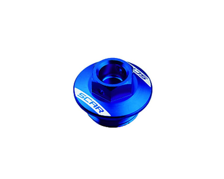 Korek wlewu oleju yamaha yz 65-250, yzf 250-450 , wr kolor niebieski