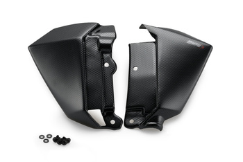 Osłona Chłodnicy Puig Do Kawasaki Z650 Carbon