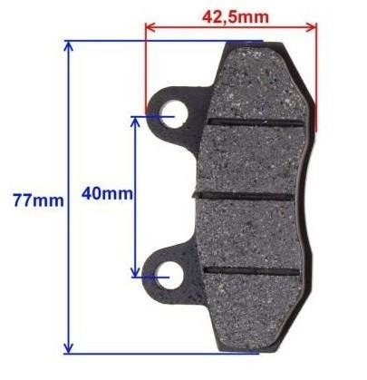 KLOCKI HAMULCOWE YS-3018