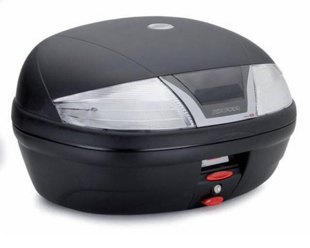 kufer centralny 46l monolock zippy z białymi odblaskami ( zawiera płytę ) (k46nt)