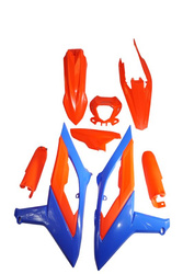 Komplet plastików Beta Rr 125 / 250 / 300 / 350 / 400 / 450 '23-'24 Kolor Czerwony / Niebieski Racing