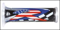 Manetki 01687-rusa usa (125 mm/22 mm) z otworem kolor czerwony/niebieski/biały