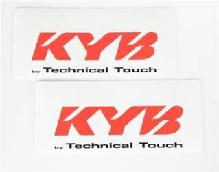 Okleiny zawieszenia przedniego (technical touch) kolor czerwony