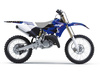 Komplet naklejek (oklein) yamaha yz 125/250 '15-'21, dream 4 kolor niebieski/czarny/biały