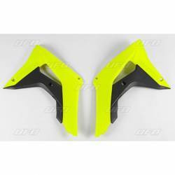 Osłony chłodnicy honda crf 250r-rx, crf 450r-rx 18-19 kolor żółty fluo