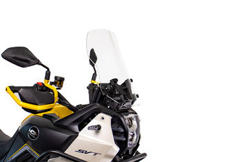 Szyba Power Force Qjmotor Svt650 45 Cm Przezroczysta