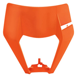 OSŁONA LAMPY PRZÓD KTM EXC/EXC-F/XC-W/XC-FW '20-'23 KOLOR POMARAŃCZOWY