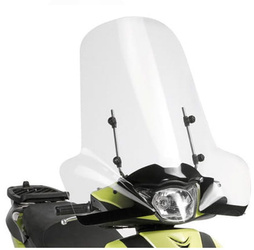 Szyba honda sh 125i-150i (05-12) 62 x 67,5 cm przezroczysta - potrzebne mocowanie a311ak lub a315ak