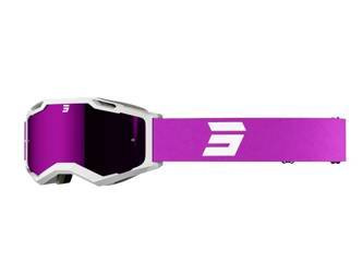 Gogle Shot Iris 2.0 Tech biały/fioletowy szybka różowe lustro