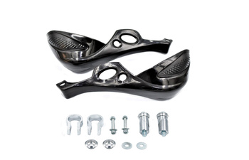 Handbary - Czarne Osłony Rąk, Dłoni Enduro Cross Quad- Atv Gy6107812-G