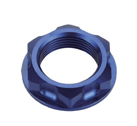 Nakrętka górnej półki yamaha , suzuki, honda (m24x32) kolor niebieski