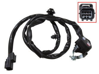 Wyłącznik zapłonu (kill switch) oraz przełącznik mapy zapłonu (trybu pracy silnika) honda crf 450r '17 (oem: 35130-mke-a02;35130-mke-a01)