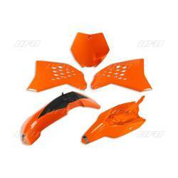 Komplet plastików ktm sx 65 12-15 kolor pomarańczowy (kt525e127)