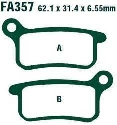 KLOCKI HAMULCOWE EBC FA357