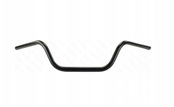 KIEROWNICA STALOWA MYSTIC ŚR. 25,4MM, DŁ. 905MM, WYS. 140MM KOLOR CZARNY