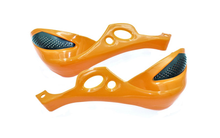 Handbary - pomarańczowe osłony rąk, dłoni enduro cross quad-atv gy6107812-j