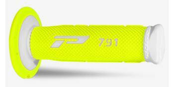 Manetki pg791 off road (22+25mm, dł.115mm) kolor biały / żółty fluo (dwuskładnikowe) (791-244) (pg791wh/ylf)