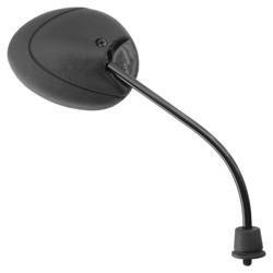 Lusterko prawe, średnica gwintu 8mm, strona prawa, kolor czarny pgo young bubu, piaggio/vespa ziprawy zip ii, zip ii cat, zip sp 50/100/125 2000-2013 (e593d)