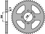 Zębatka tylna 810 43 c45 suzuki gs125 es '83-'97, rg125 '83-'92 (+1) (jtr810.43) (łańc. 428)