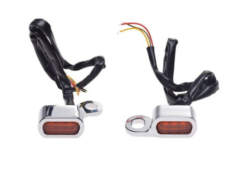 Kierunkowskaz przód para Harley Davidson chrom