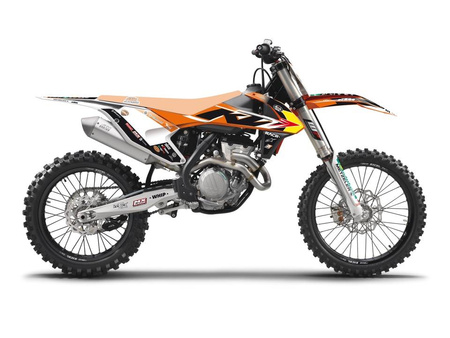 Komplet naklejek (oklein) ktm sx/sxf '16-'18, exc/excf '17-'19 replica trophy 22