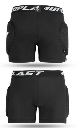 spodenki z ochraniaczami reborn mv6 dziecięce / junior / kid kolor czarny rozmiar m