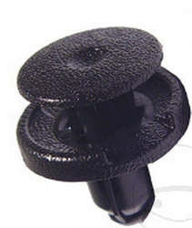 Kołki montażowe do plastików (głębokość 16,4mm, gr. 7,2mm, szer. główki 17mm, dł. całk. 19,4mm) (10 szt.) (made in japan)