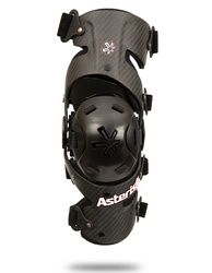 ASTERISK ORTEZY STAWU KOLANOWEGO (PARA) MODEL CARBON CELL 1.2 KOLOR CZARNY/CARBON ROZMIAR L