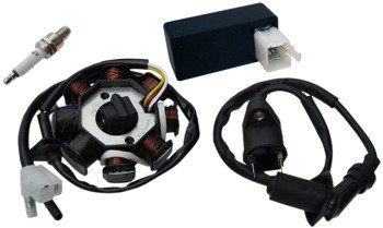 Stator cewka moduł świeca skuter 4t 139QMB Baotian