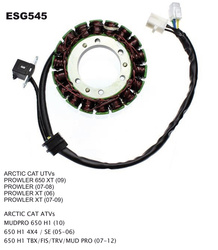 Uzwojenie alternatora (stator) arctic cat 650 h1 (06-)  (0802-037)