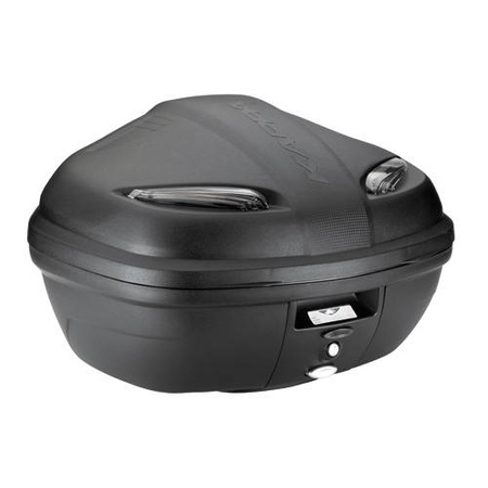 kufer centralny 47l monolock manta z białymi odblaskami ( zawiera płytę )