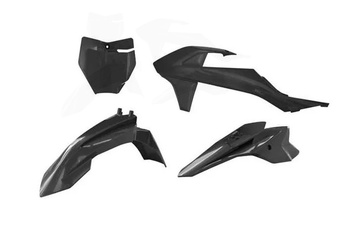 KOMPLET PLASTIKÓW GAS GAS MC 50 '24-'25 KOLOR CZARNY