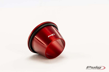 Końcówka wydechu puig do yamaha t-max 530 12-16 czerwona