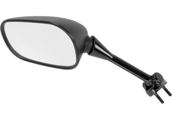 LUSTERKO KAWASAKI EX 650 R NINJA '06-'08 LEWE (OEM: 56001-0043) KOLOR CZARNY (WZÓR ORYGINAŁU) (HOMOLOGACJA)