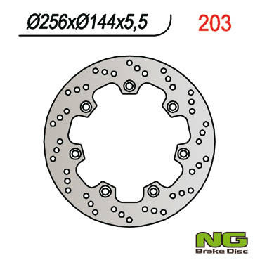 Tarcza hamulcowa przód honda xl 600 rm/lm (85-88) (256x144x5,5)
