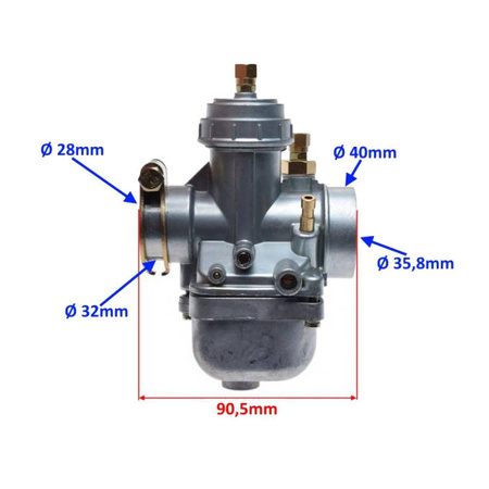 Gaźnik Mz 125 /150 24N2 Wysoka Jakość