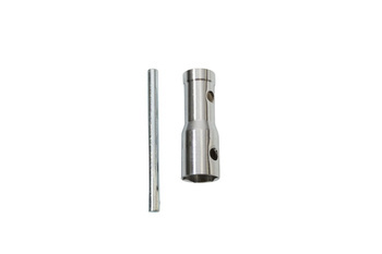 Klucz do świec zapłonowych z uchwytem i 3 nasadkami sześciokątami 16/18/21