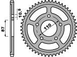 Zębatka tylna 824 45 c45 suzuki gsx 600 f (92-97), gsx 750f (99-04) (jtr829.45) (łańc. 530)