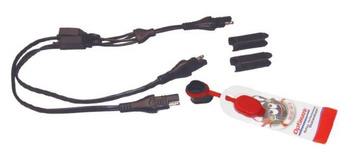 Rozdzielacz do podłączenia dwóch akcesoriów na złącze sae (z bezpiecznikami 15a, długość 50cm) (el)