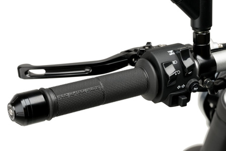 Manetki puig hi-tech średnie do kawasaki kle500 91-07 czarne