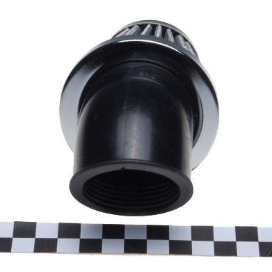 Filtr powietrza stożkowy chrom średnica 28mm Kąt 45 Stopni