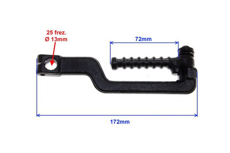 Dźwignia rozrusznika nożnego skuter 4T GY6-50 139QMB Romet Junak Zipp 4T
