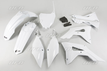komplet plastików honda crf 250r '18-'19, crf 450r '17-'19 z osłonami filtra powietrza kolor biały (ho123e041)