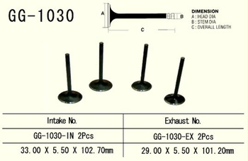 ZAWÓR WYDECHOWY HONDA TRX 400 EX '99-'08, XR 400 '96-'06 , TRX 500 FGA/FPA '04-'14 (2 NA POJAZD) (OEM: 14721-HN2-000,14721-KCY-000) (1SZT.) (MADE IN JAPAN)