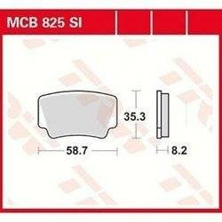 KLOCKI HAMULCOWE TRW MCB825SI