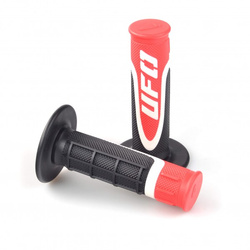 Manetki UFO Axiom z logo enduro cross czerwone