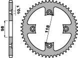 Zębatka tylna 4585 42 c45 bmw s 1000 rr (09-11) (łańc. 525) (jtr7.42)